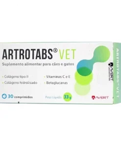 Artrotabs Suplemento Alimentar Para Cães E Gatos (avert)