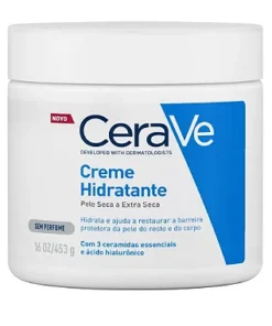 Cerave Creme Hidratante Pele Seca e Extra Seca 454g