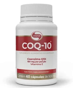 Coenzima Q10 60 capsulas (100mg p/ porção) - Vitafor