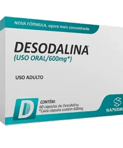 Desodalina 600 mg 60 capsulas - Sanibras