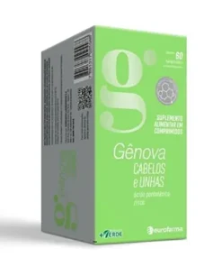 Gênova Cabelo Unha 60 Comprimidos