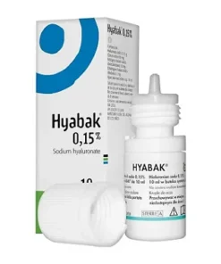 Hyabak 0,15% Solução Oftálmica 10ml