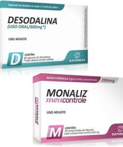 Kit Desodalina + Monaliz Meu Controle - Sanibras