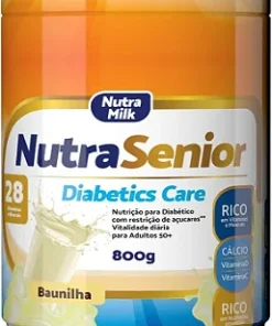 Nutra Senior Adulto 50 + Diabetics Care Complemento Alimentar 800g - 28 Vitaminas e Minerais