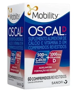 Os-Cal D 500mg + 1.000UI 60 Comprimidos Revestidos