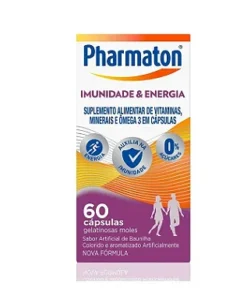 Pharmaton Imunidade & Energia 60 Cápsulas
