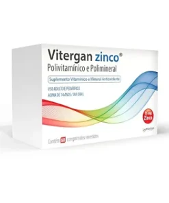 Vitergan Zinco 60 Comprimidos Revestidos